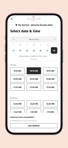 The Nail Bar Beauty & Co. screenshot