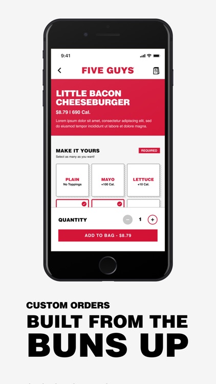 Five Guys Burgers & Fries screenshot-3