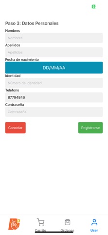 Deuna Go iPhone screenshot