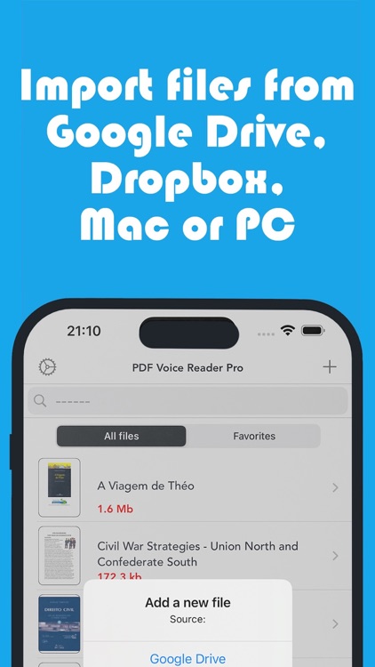 PDF Voice Reader - Docs Aloud screenshot-3