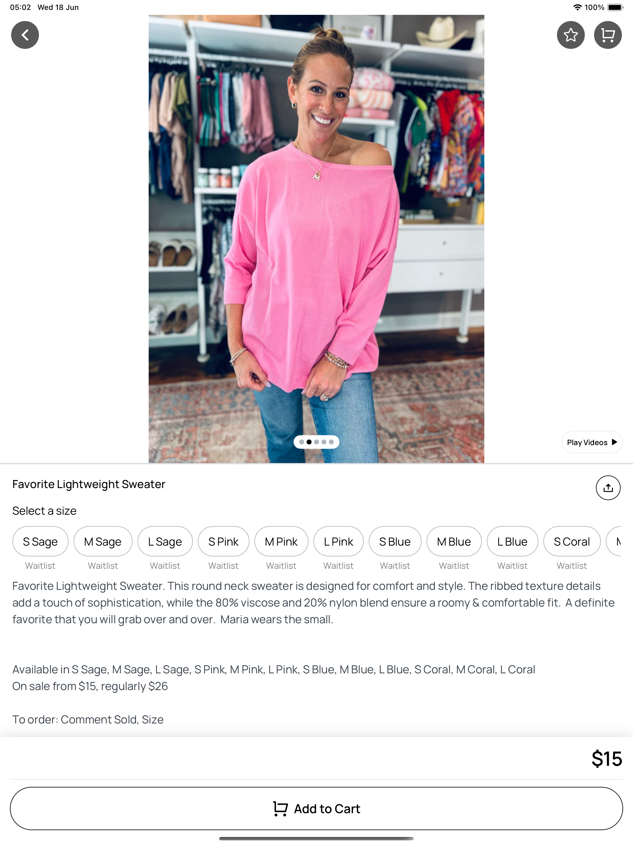 Runaway Wardrobe Boutique screenshot 7
