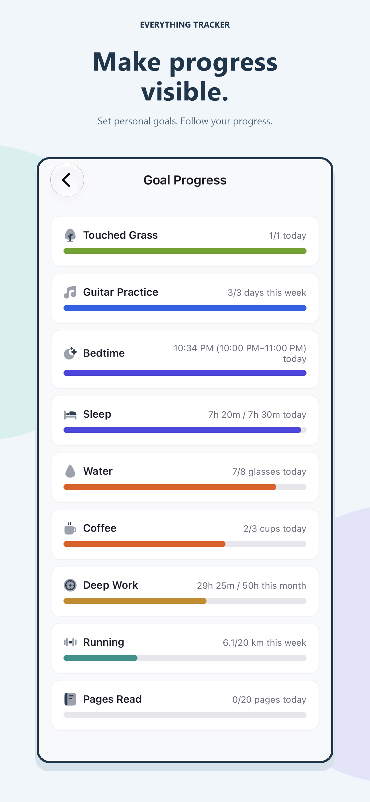 Screenshot 4 of Everything Tracker App