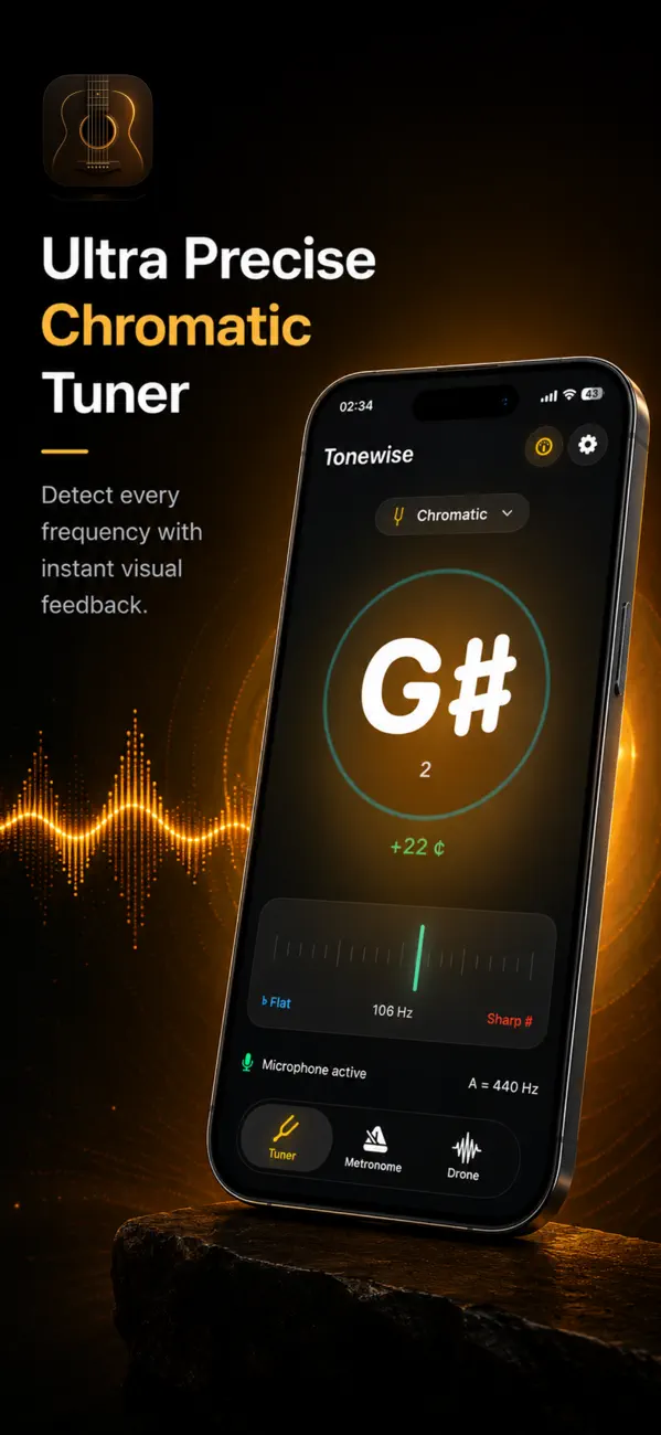 Tonewise screenshot