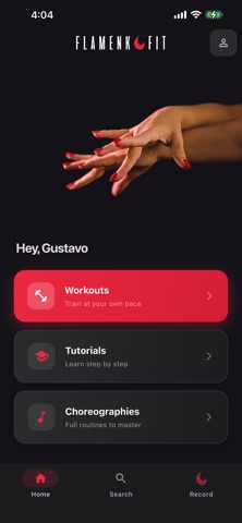 FlamenkFit screenshot