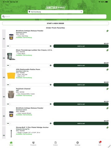 CMG Pro iPad screenshot