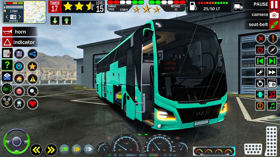 #3. Modern City Bus Simulator Game (iOS) 由: Umair Akhtar