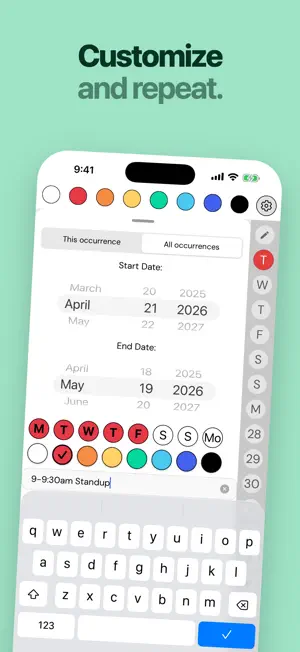 Remember: To-do List/Calendar screenshot 3