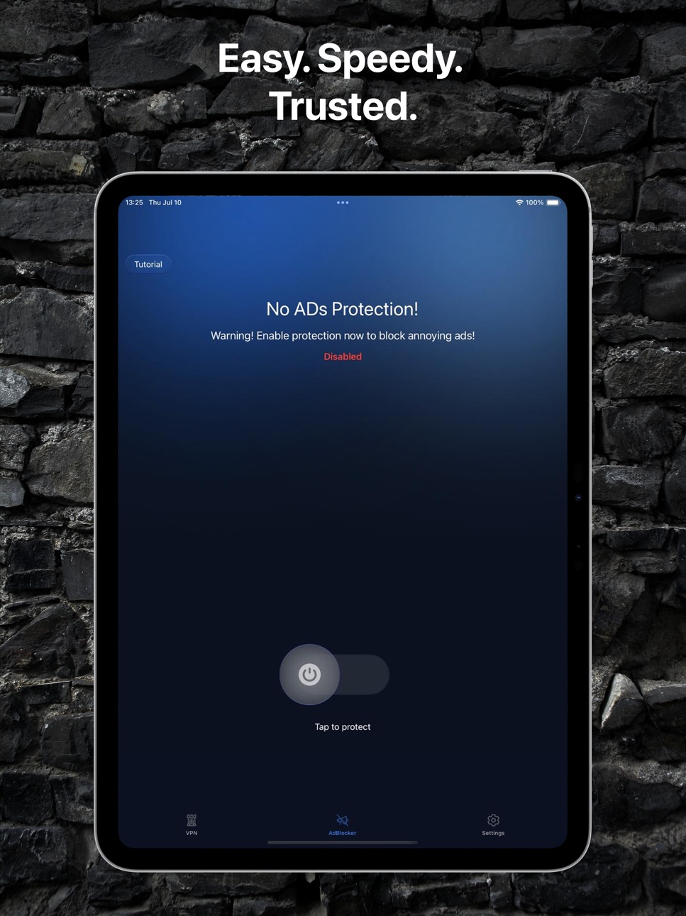iPad screenshot