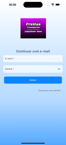 Freitas transportes screenshot