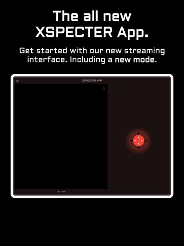 XSPECTER App iPad screenshot