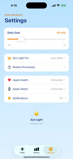 Sun Light - Daylight Tracker screenshot 3