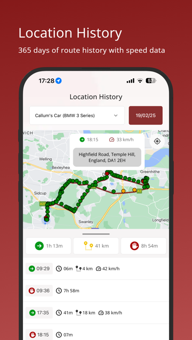 SafeTag Tracking Screenshot