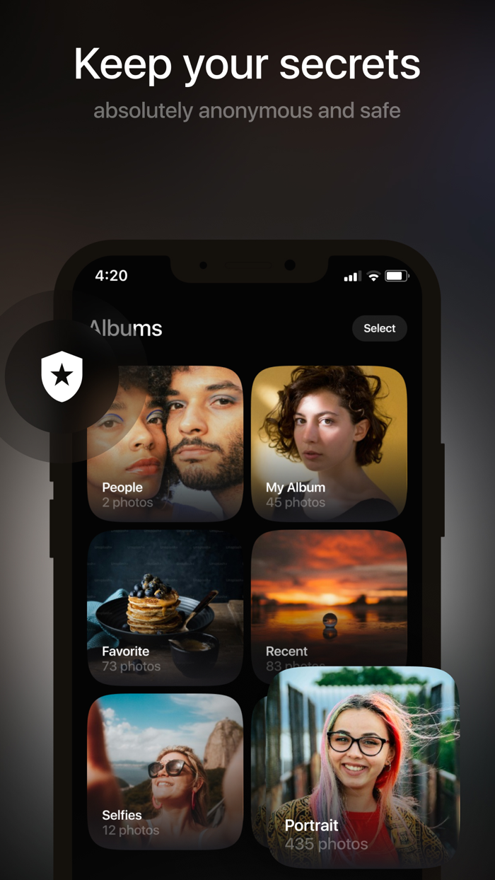 Temp Photo Secret Album Vault