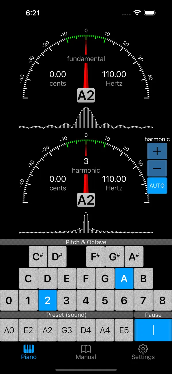 Screenshot #2 pour Piano Doctor - A Piano Tuner