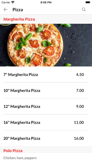 Food O'clock. Screenshot