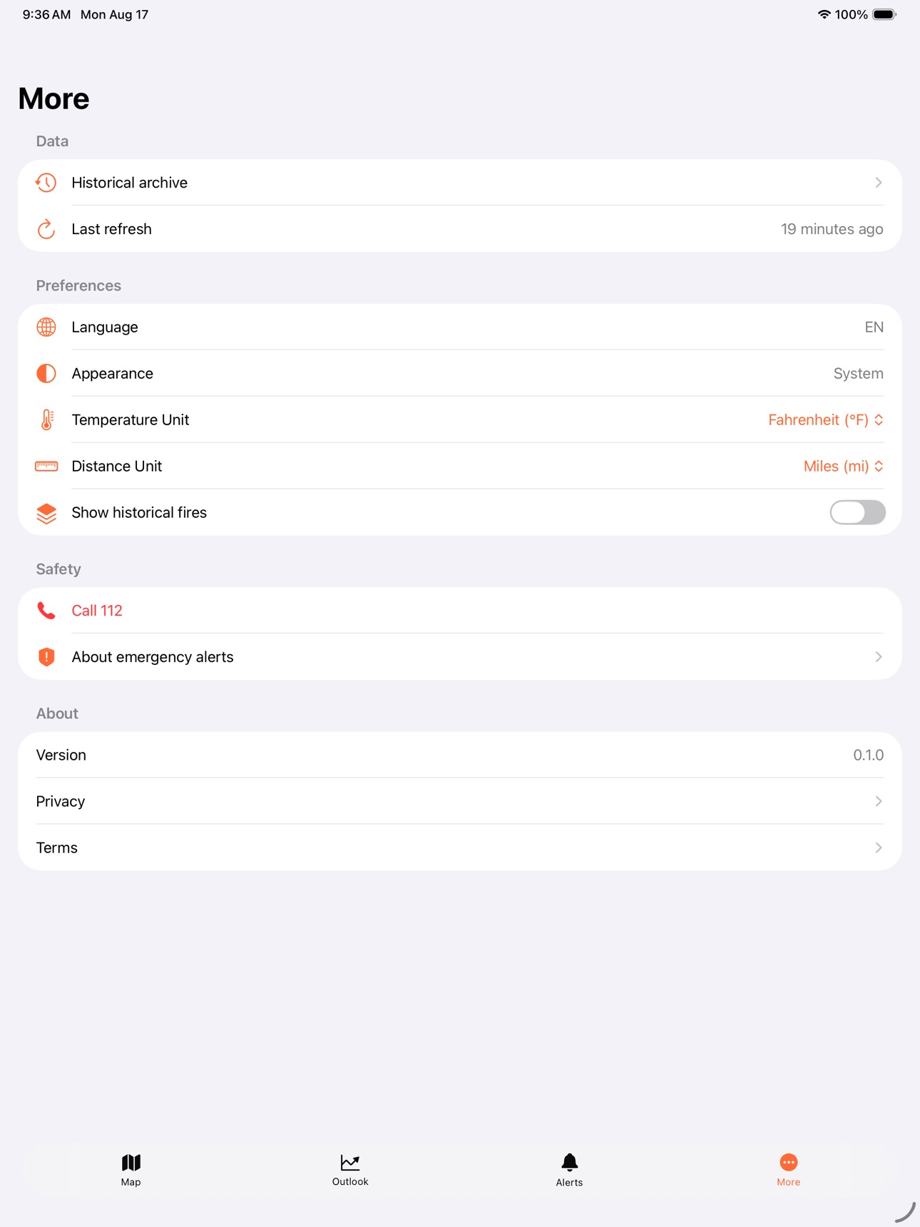 Screenshot 7 of Wildfire Watch Spain