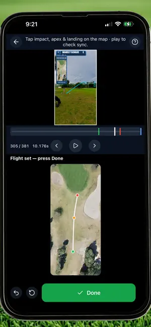 Golf Ball Tracer screenshot 4