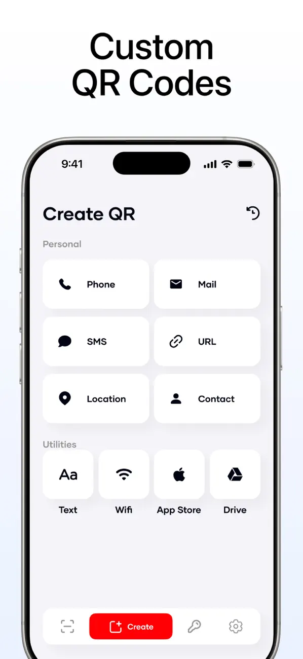 #5. QR Code Mobile Scanner, Reader (iOS) Ved: Andrei Lupu