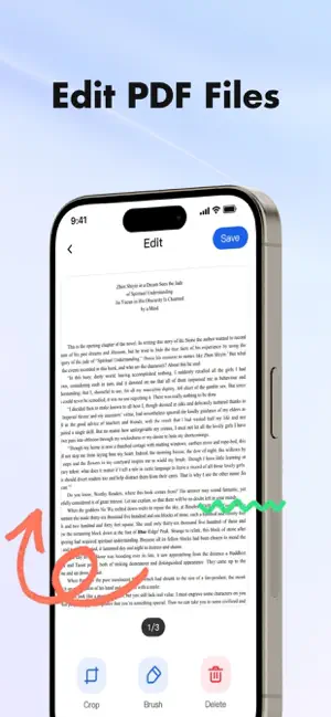 PDF Reader - OCR Scan Edit iPhone screenshot 4