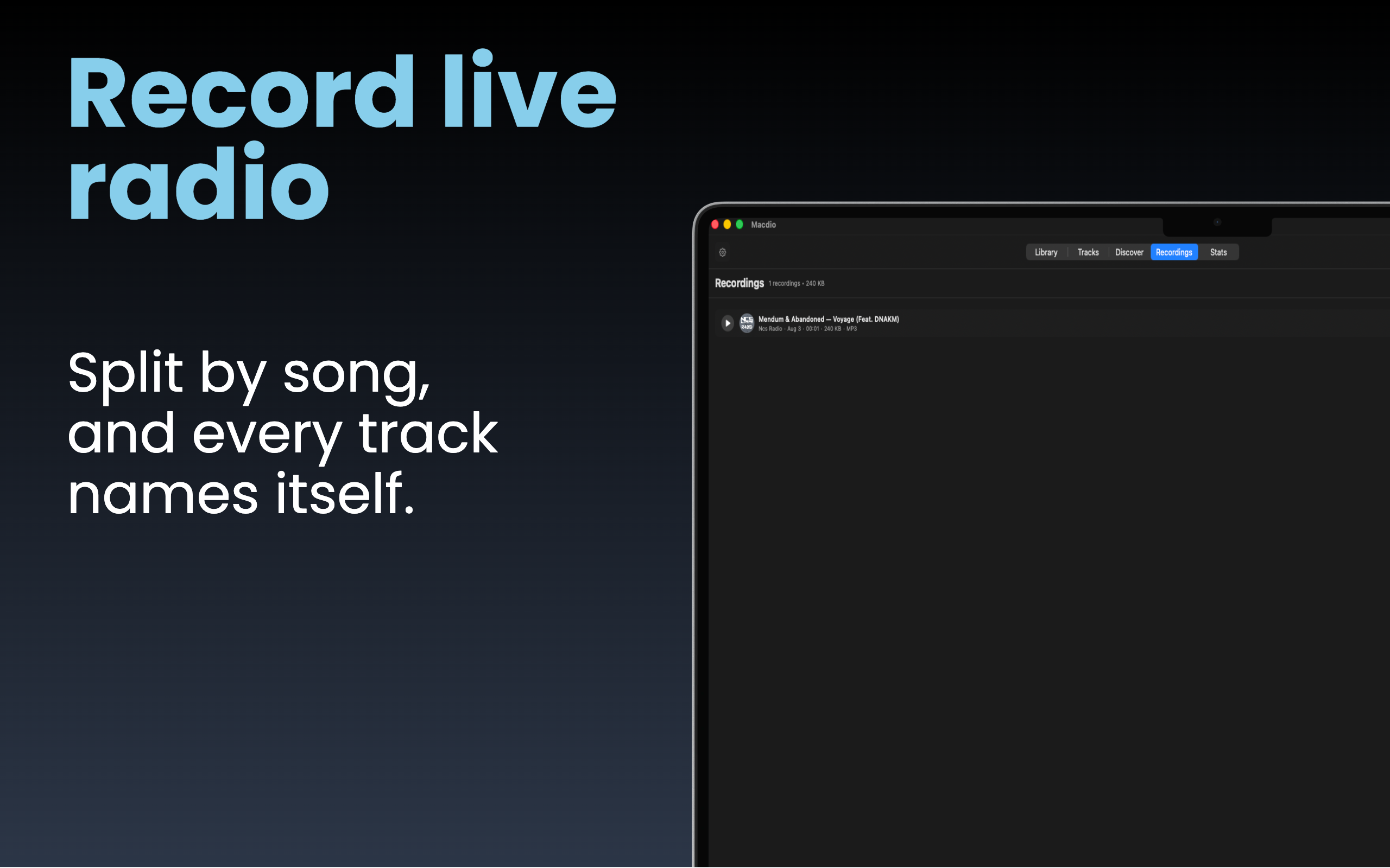 Macdio — Live Internet Radio screenshot 23