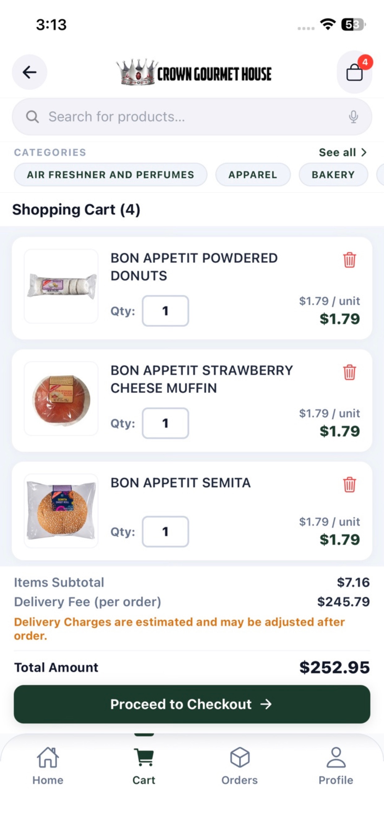 Screenshot 2 of Crown Gourmet House
