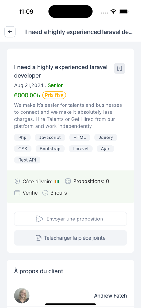 Kunative pour Freelances screenshot 2