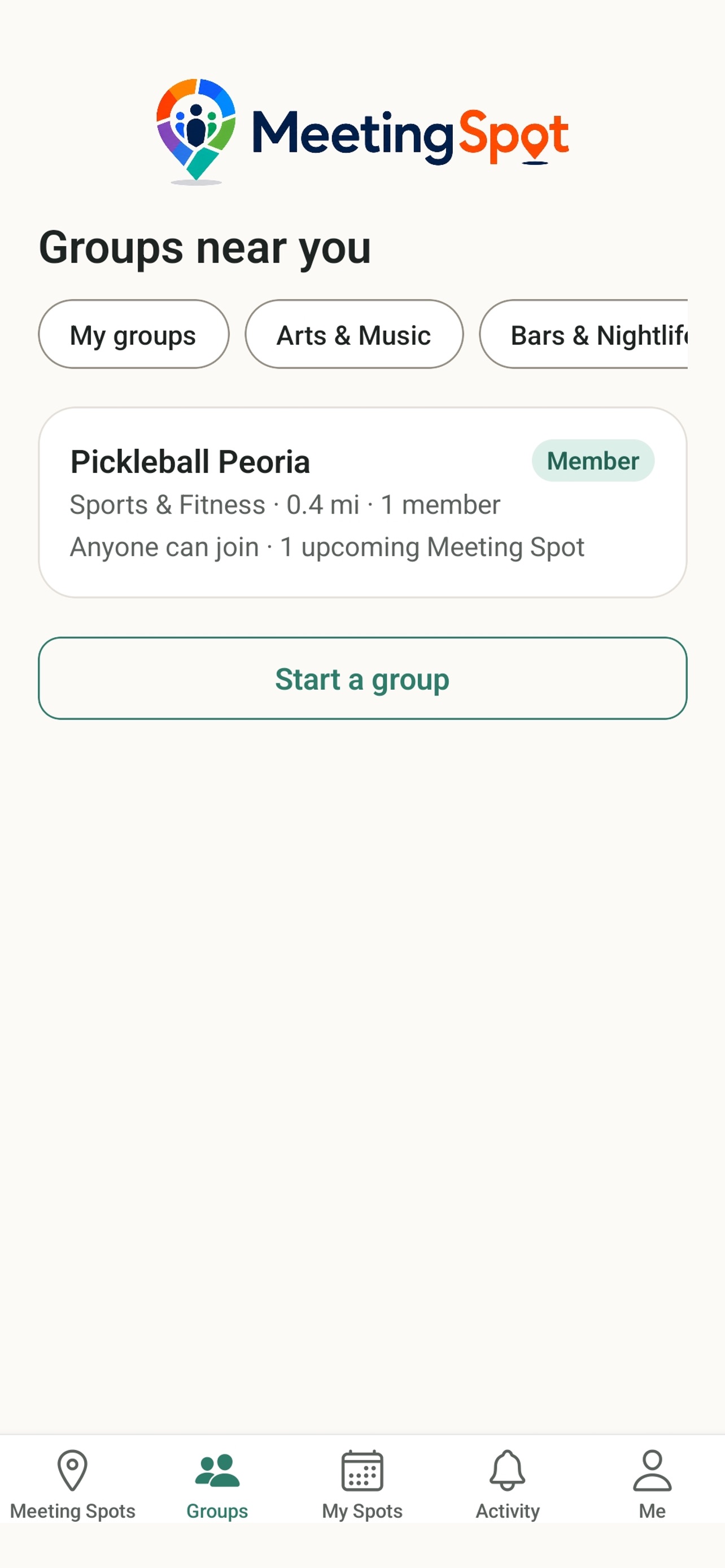Screenshot 3 of Meeting Spot: Find Your People