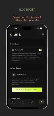 GLP1 Tracker - Gluna Screenshot 3 of 8
