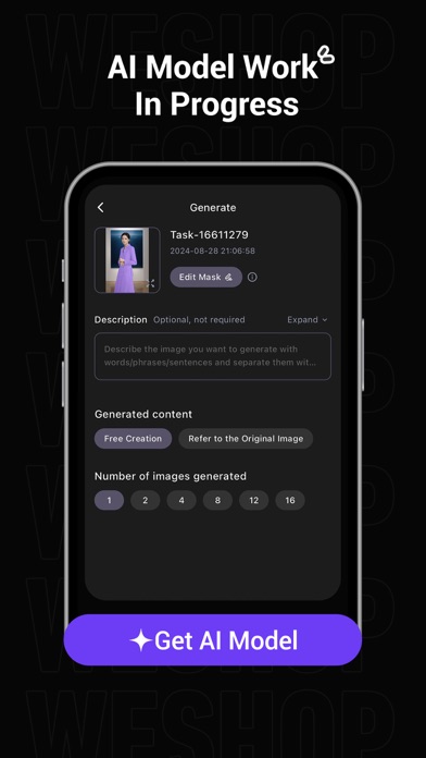 WeShop AI - Swap Face & BG Screenshot