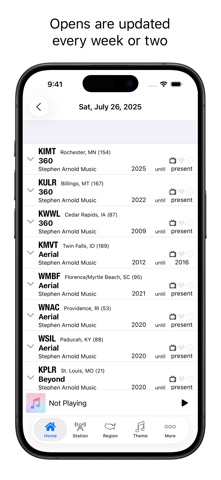 News Music Search Archive iPhone screenshot