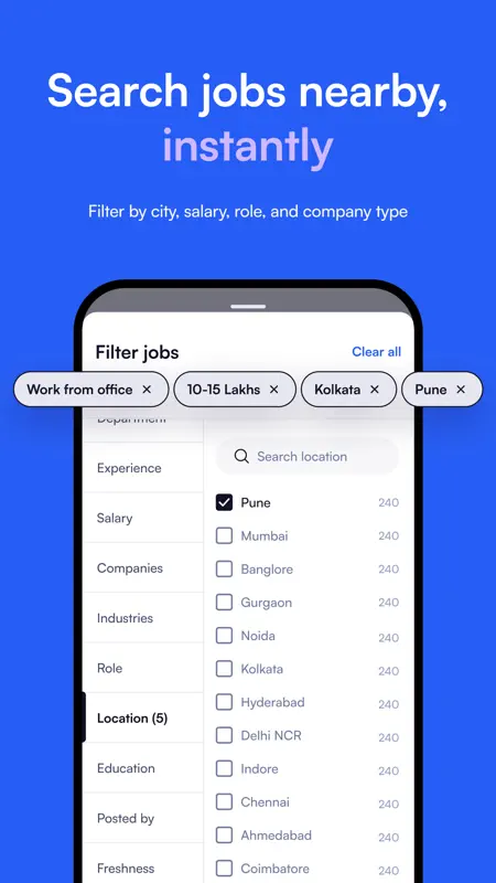 Naukri - Job Search App screenshot 5 of 7