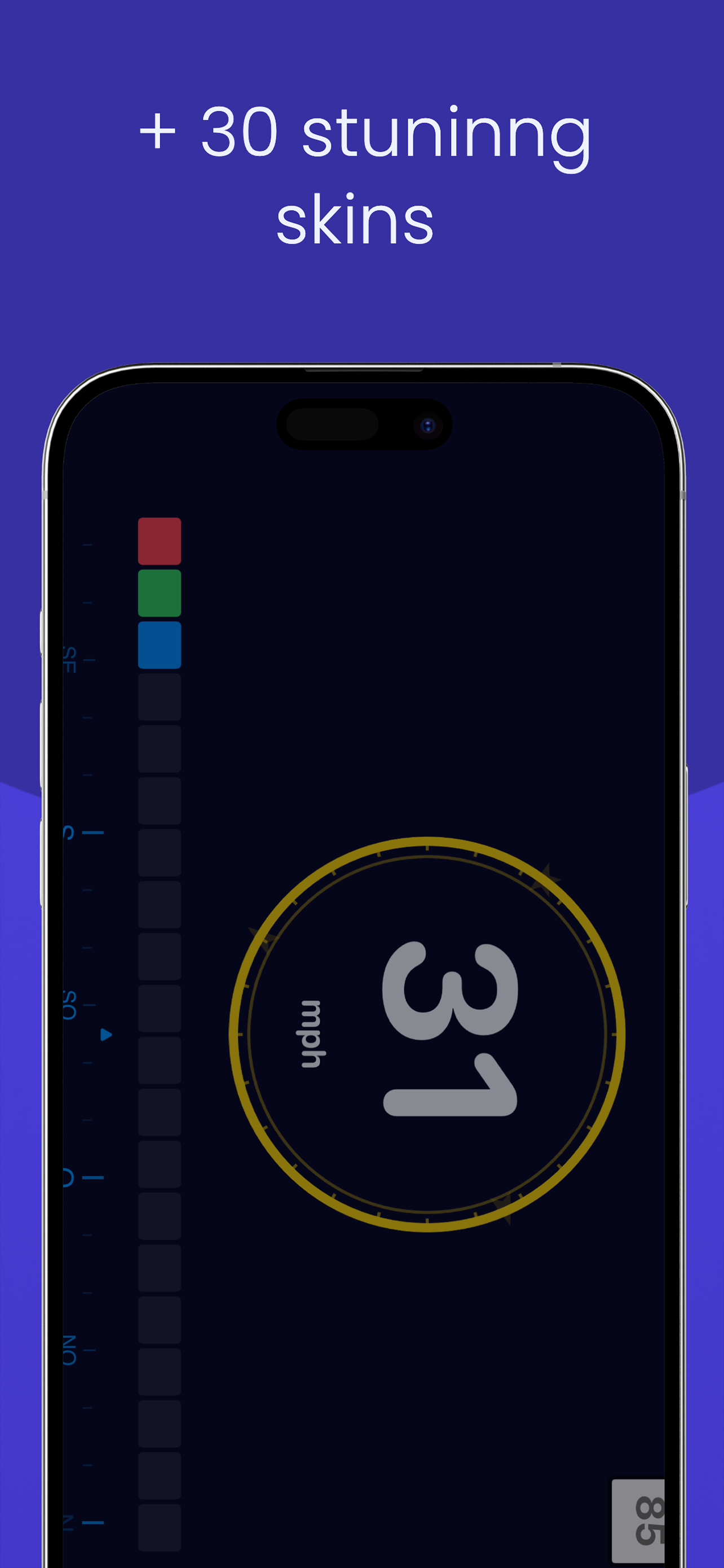 HUD Speedometer with skins screenshot 3