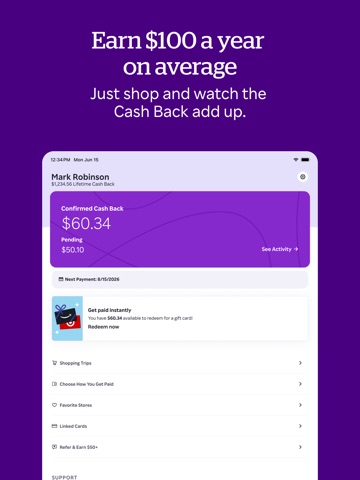 Rakuten: Cash Back & Deals iPad screenshot