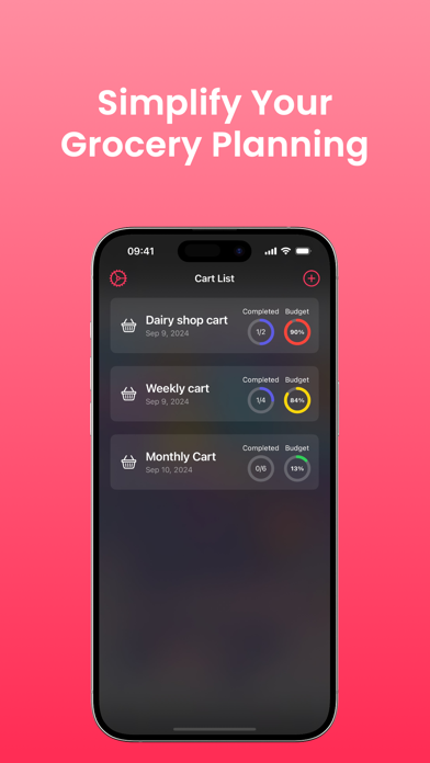 Grocery List Shopping Anylist Screenshot