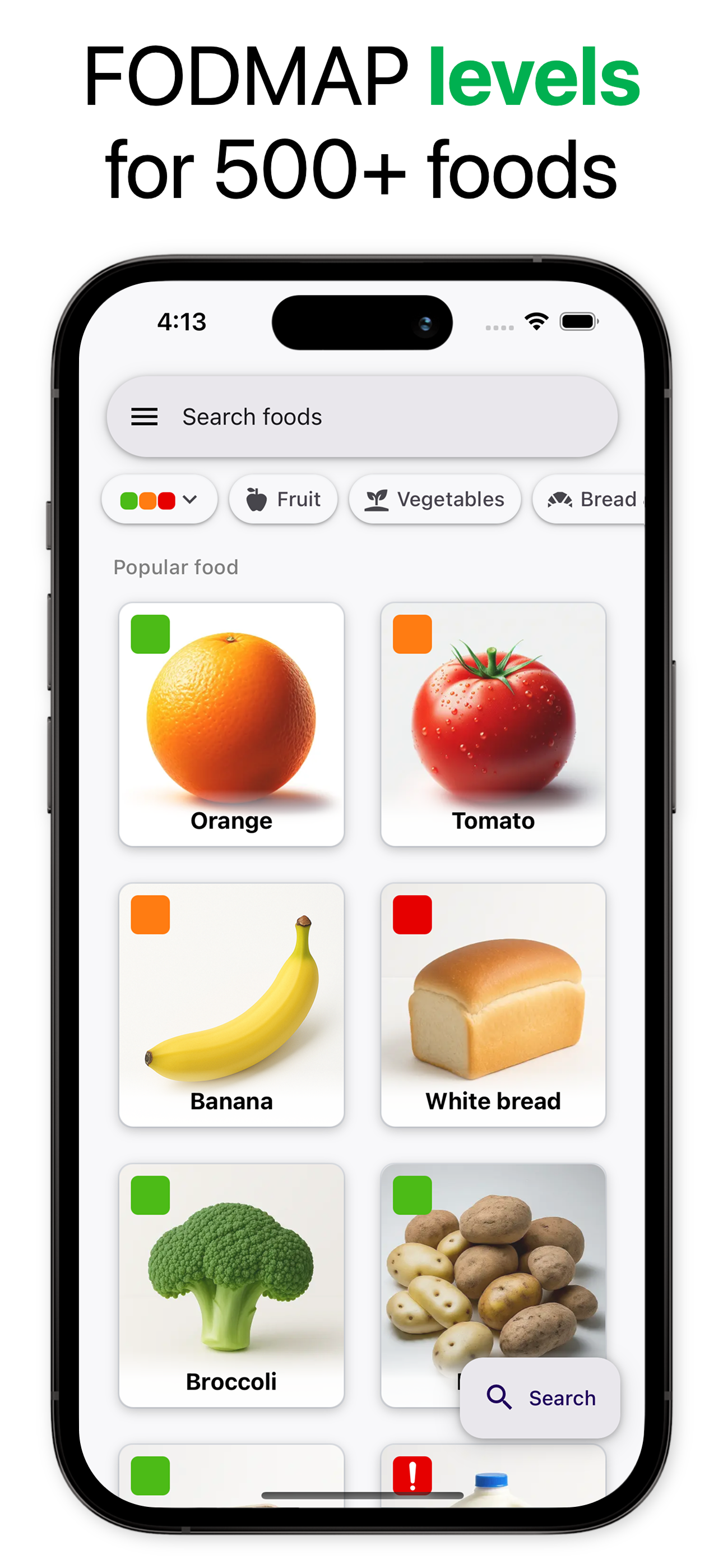 Fodmate: Low FODMAP Foods