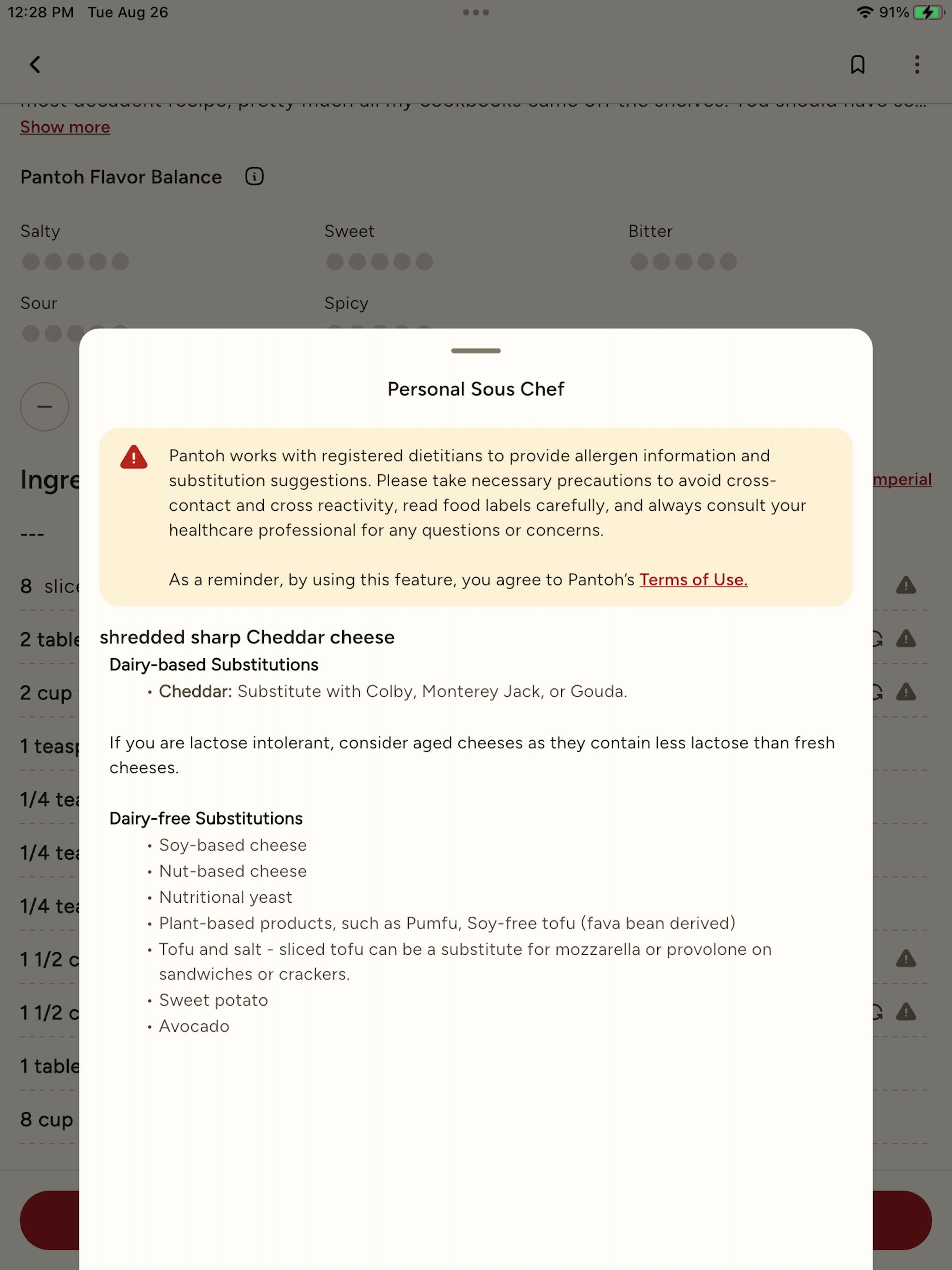Pantoh: Your Recipes, Your Way