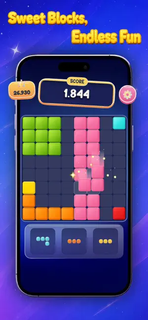 Jelly Blast: Block Puzzle screenshot 4