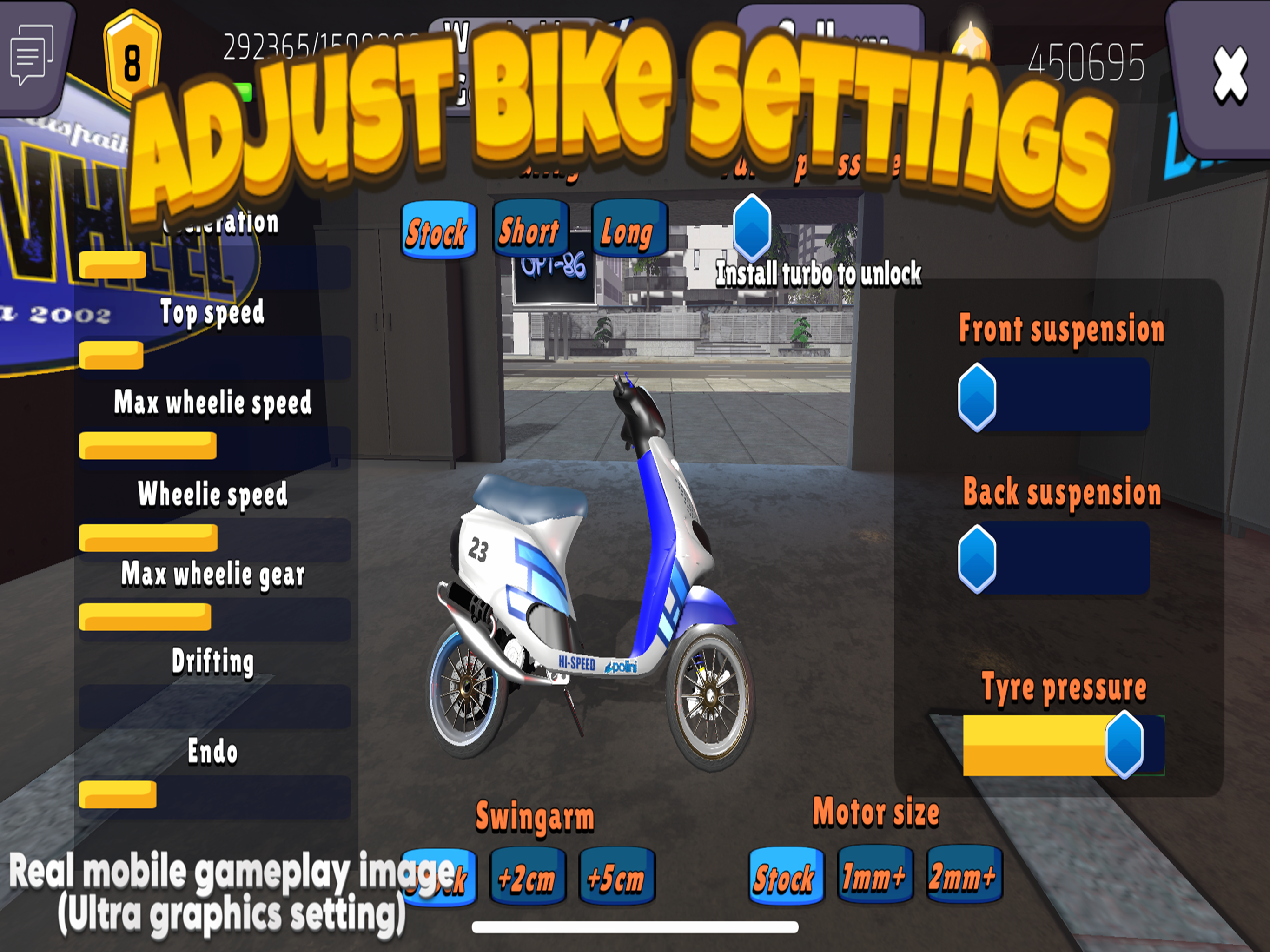 Wheelie King 7 - Bike Wheeling screenshot 10