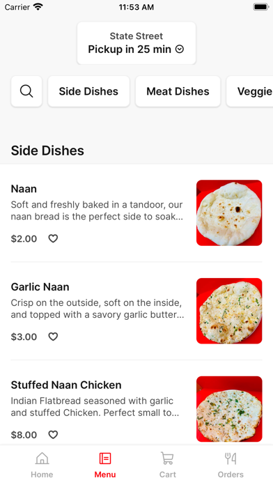 Spicee Bite To Go iPhone screenshot 2 - Food & Drink app