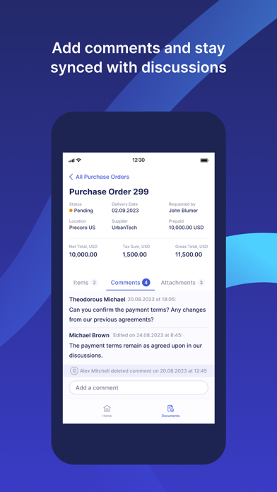 Precoro Screenshot