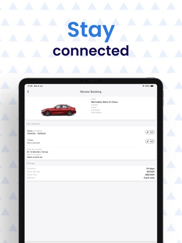 Rentio24 iPad screenshot
