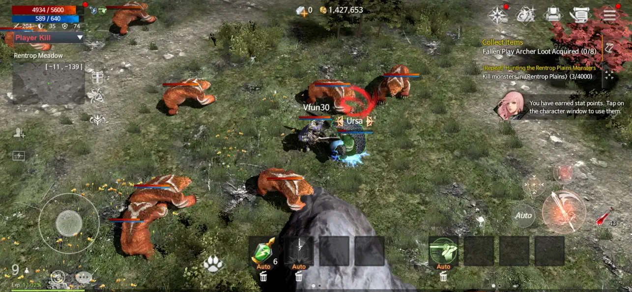 CHAOS WORLD iOS Mod IPA screenshot 2 - iOS game interface