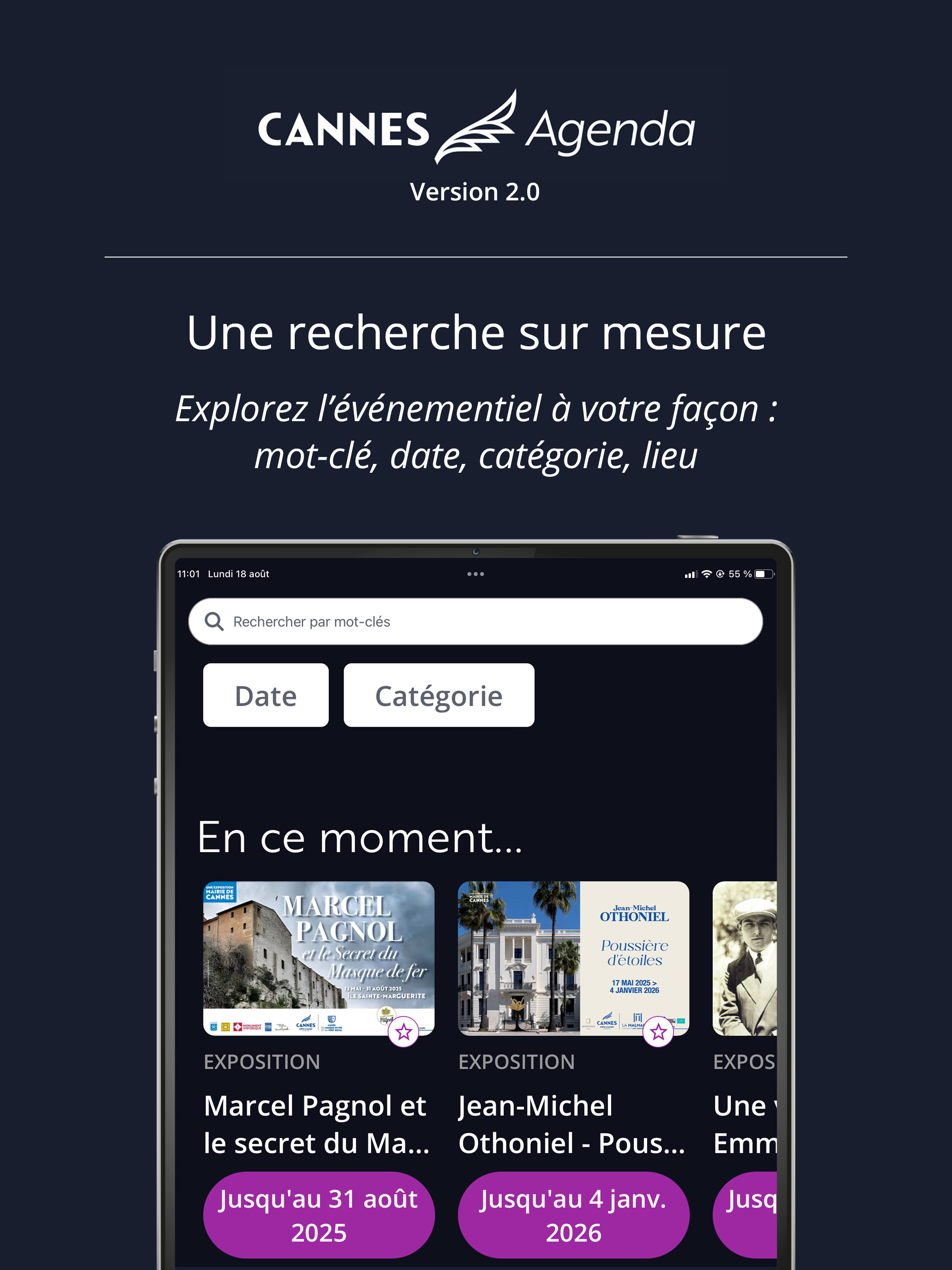 Cannes Agenda - Événements