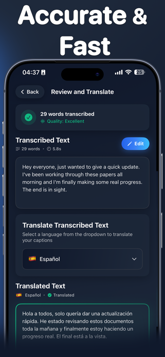 Video Translator: Transcribly Screenshot 5 of 5