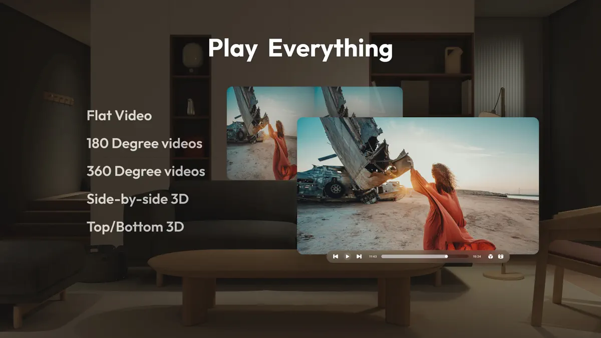 Moon Player: AI-Enhanced 3D screenshot 4
