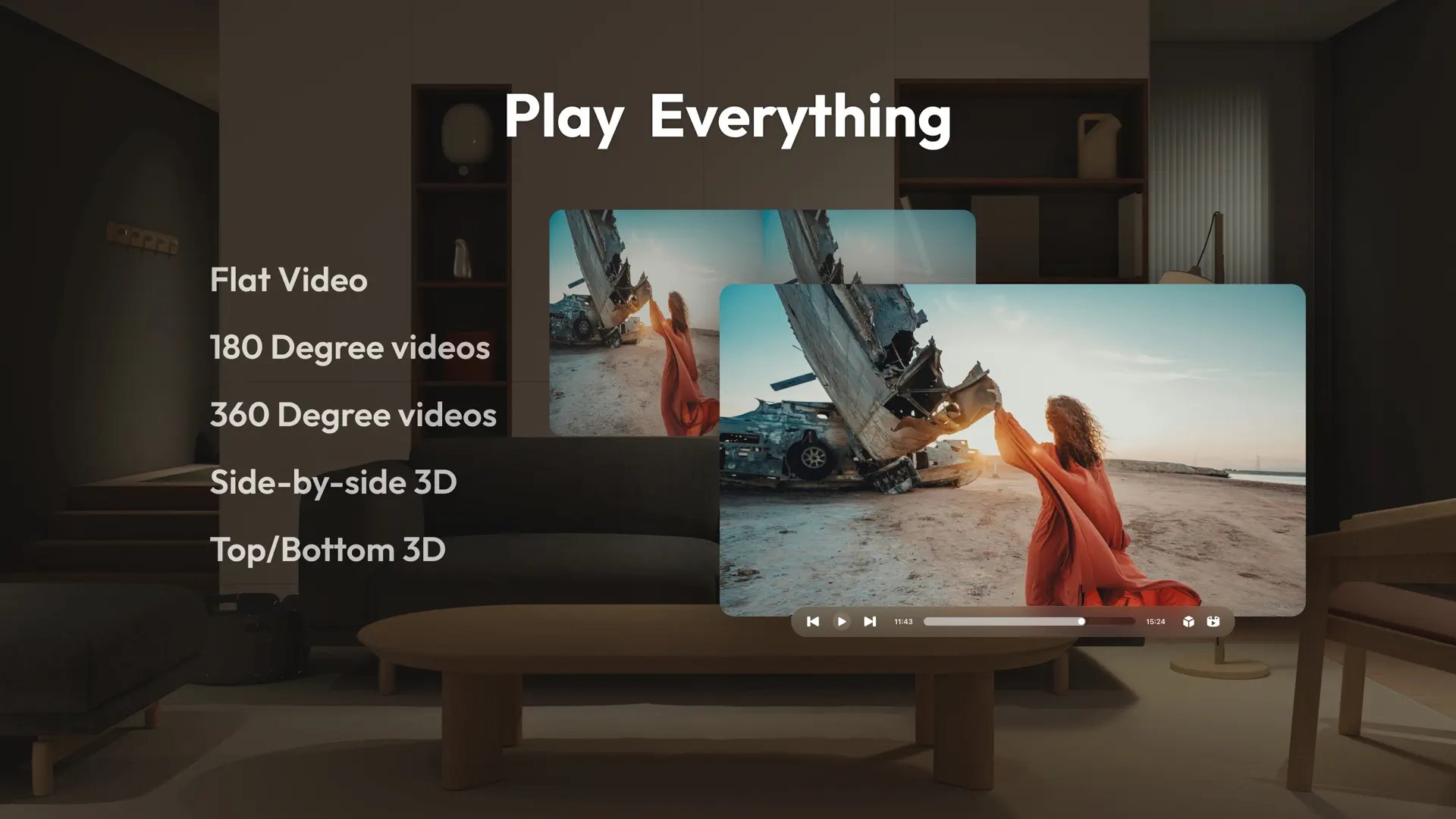 Moon Player: AI-Enhanced 3D screenshot 4