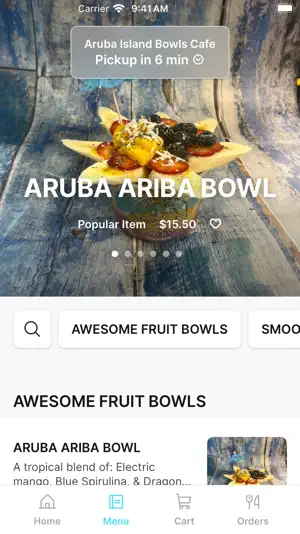 Aruba Island Bowls Cafe screenshot 2