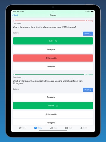 Material Engineering iPad screenshot