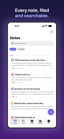 Dexter: Voice Notes on Watch Screenshot 4 of 5