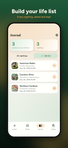 Bird ID & Sounds: Warbla Screenshot 4 of 5